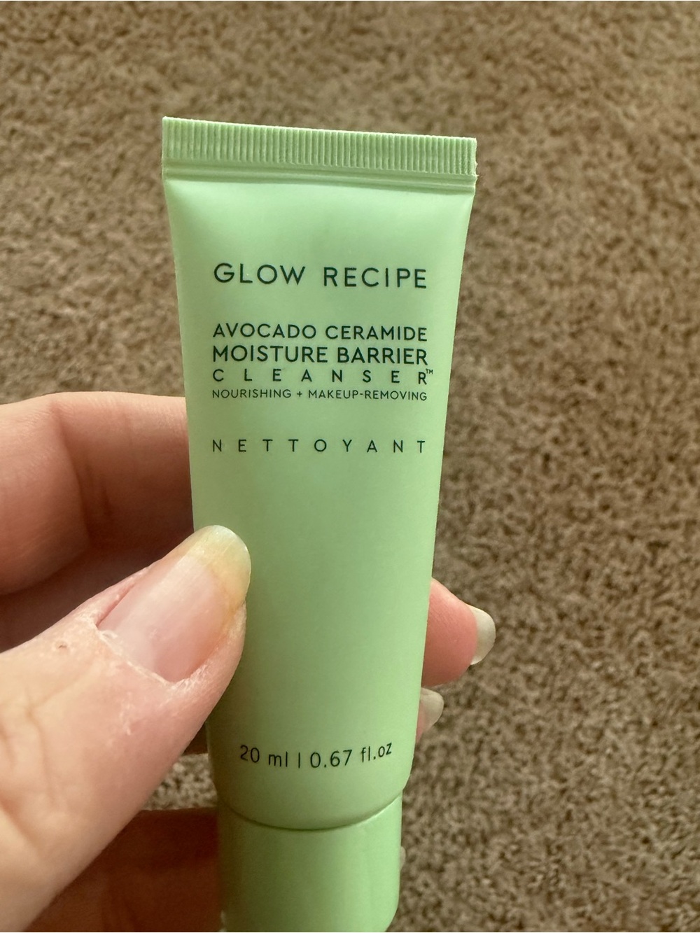 Glow Recipe Avocado Ceramide Moisture Barrier Cleanser - Mint Green
